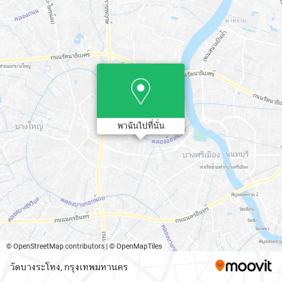 วัดบางระโหง แผนที่