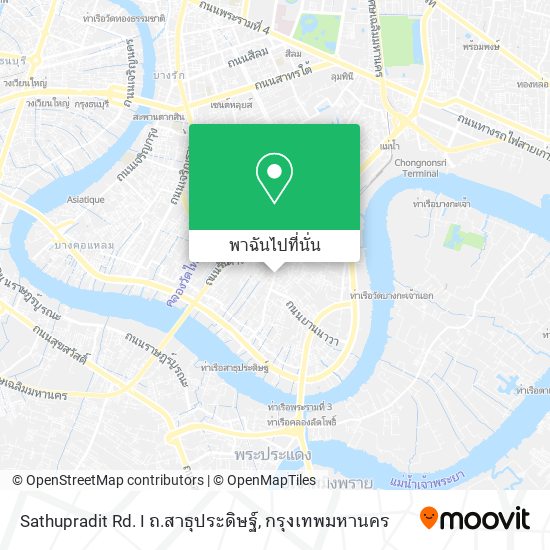 Sathupradit Rd. I ถ.สาธุประดิษฐ์ แผนที่