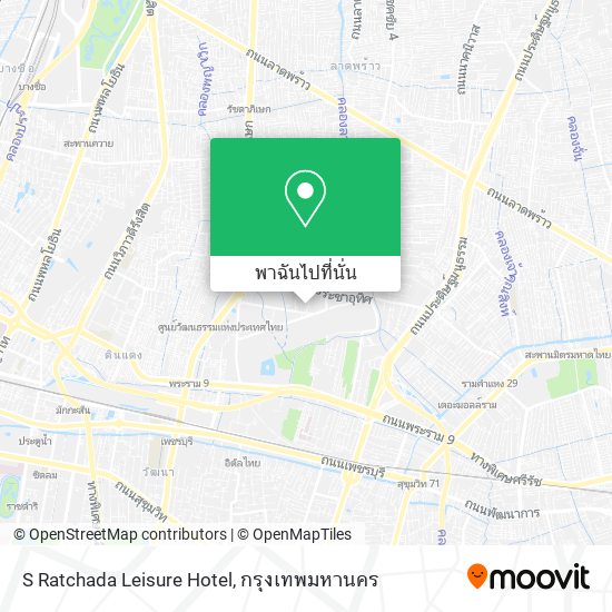 S Ratchada Leisure Hotel แผนที่