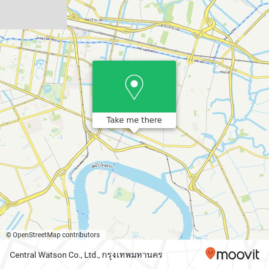 Central Watson Co., Ltd. แผนที่