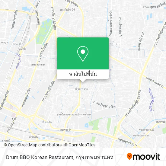Drum BBQ Korean Restaurant แผนที่
