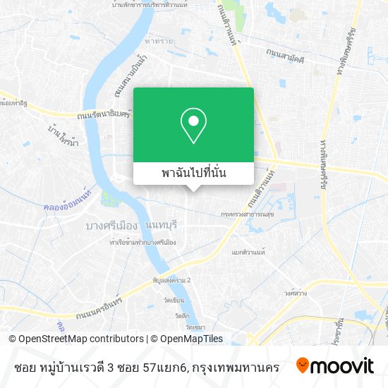 ซอย หมู่บ้านเรวดี 3 ซอย 57แยก6 แผนที่