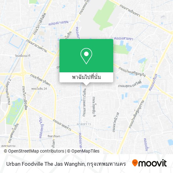 Urban Foodville The Jas Wanghin แผนที่