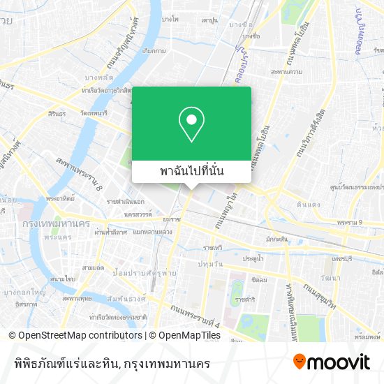 พิพิธภัณฑ์แร่และหิน แผนที่