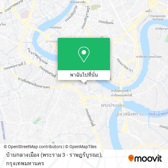 บ้านกลางเมือง (พระราม 3 - ราษฏร์บูรณะ) แผนที่