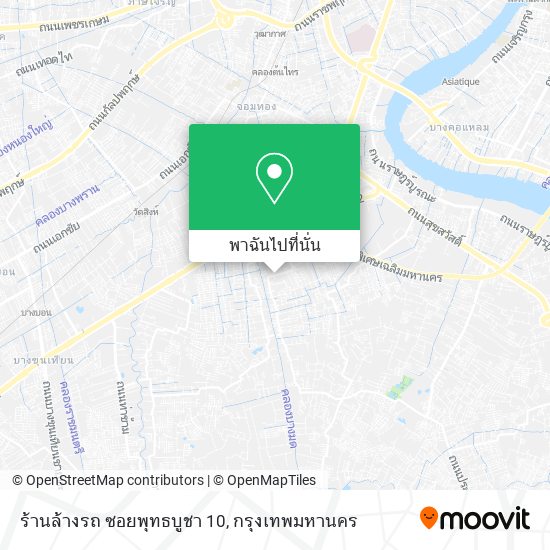 ร้านล้างรถ ซอยพุทธบูชา 10 แผนที่