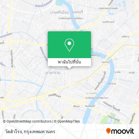 วัดสำโรง แผนที่