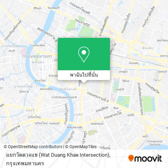 แยกวัดดวงแข (Wat Duang Khae Intersection) แผนที่