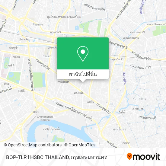 BOP-TLR l HSBC THAILAND แผนที่
