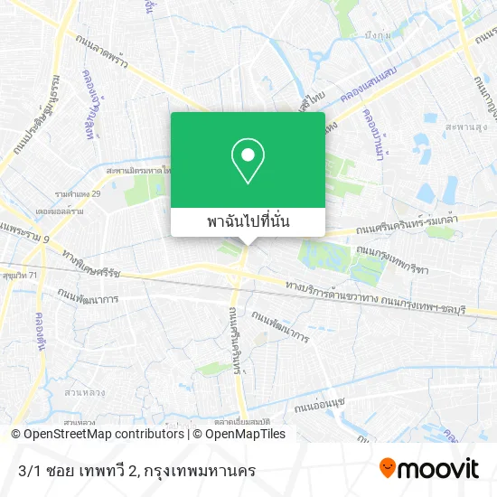 3/1 ซอย เทพทวี 2 แผนที่