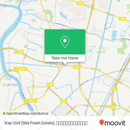 Ksp Civil (Site Fresh Condo) แผนที่