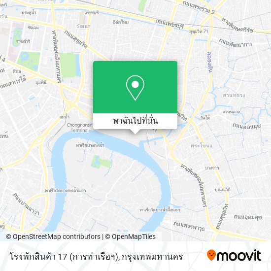 โรงพักสินค้า 17 (การท่าเรือฯ) แผนที่