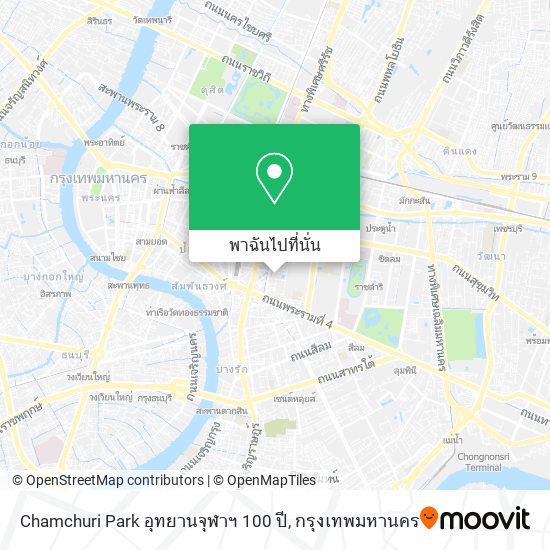 Chamchuri Park อุทยานจุฬาฯ 100 ปี แผนที่