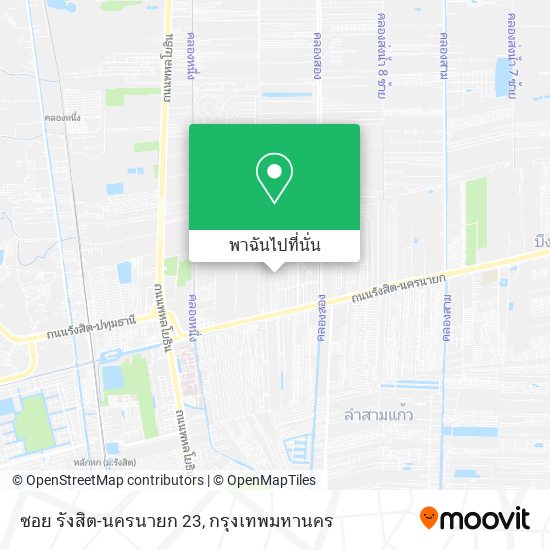 ซอย รังสิต-นครนายก 23 แผนที่