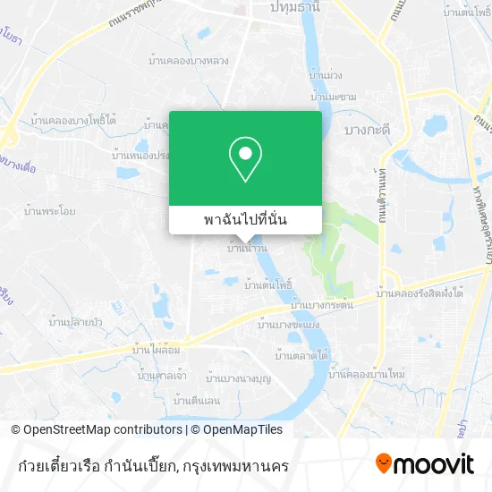 ก๋วยเตี๋ยวเรือ กำนันเปี๊ยก แผนที่