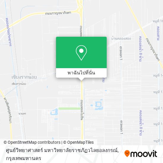 ศูนย์วิทยาศาสตร์ มหาวิทยาลัยราชภัฏวไลยอลงกรณ์ แผนที่