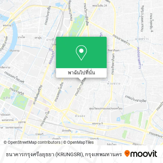 ธนาคารกรุงศรีอยุธยา (KRUNGSRI) แผนที่