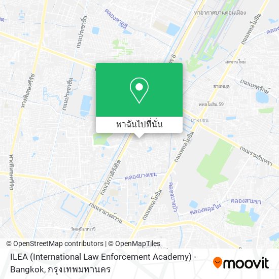 ILEA (International Law Enforcement Academy) - Bangkok แผนที่