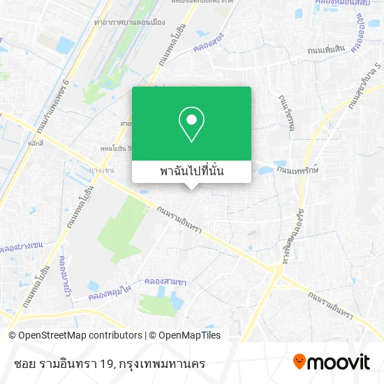 ซอย รามอินทรา 19 แผนที่