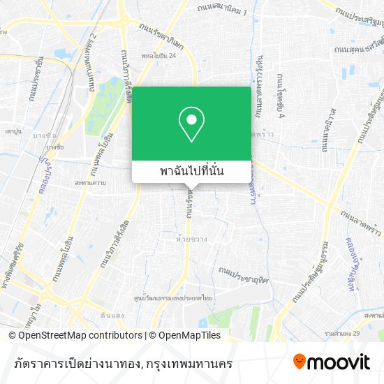 ภัตราคารเป็ดย่างนาทอง แผนที่