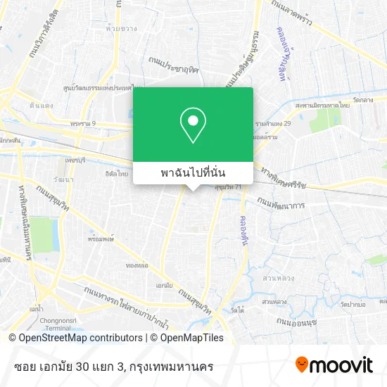ซอย เอกมัย 30 แยก 3 แผนที่
