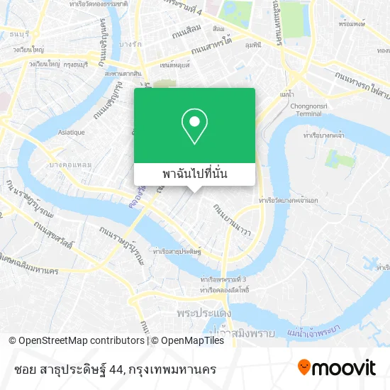 ซอย สาธุประดิษฐ์ 44 แผนที่