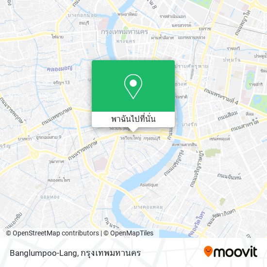 Banglumpoo-Lang แผนที่