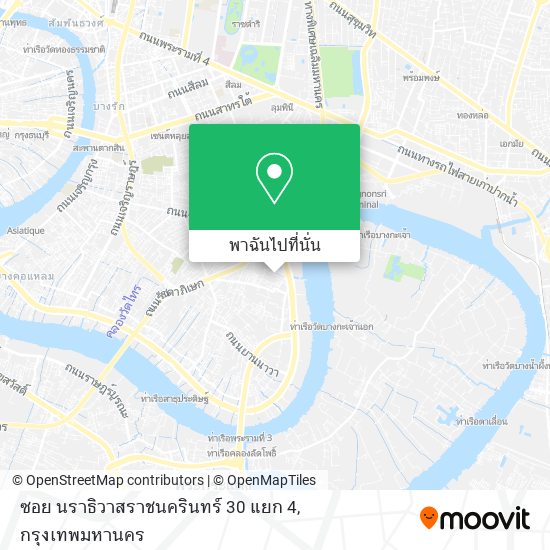 ซอย นราธิวาสราชนครินทร์ 30 แยก 4 แผนที่