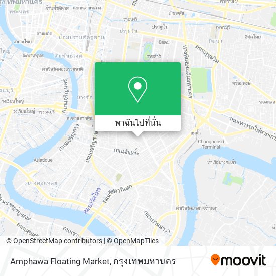 Amphawa Floating Market แผนที่