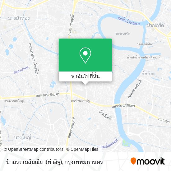 ป้ายรถเมล์มณียา(ท่าอิฐ) แผนที่