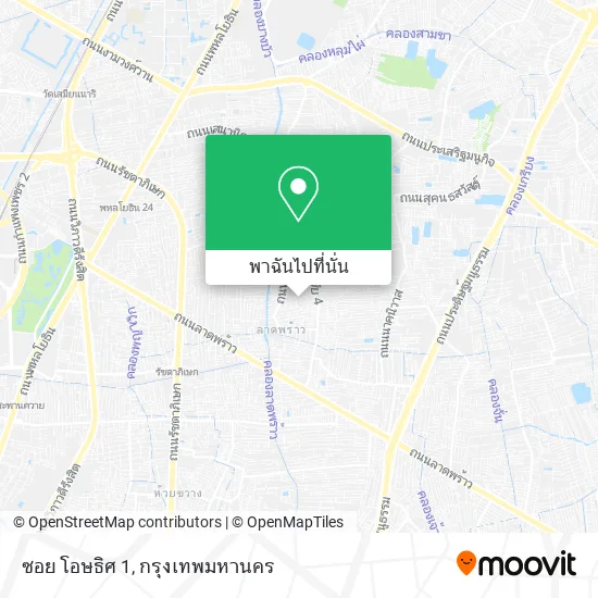ซอย โอษธิศ 1 แผนที่