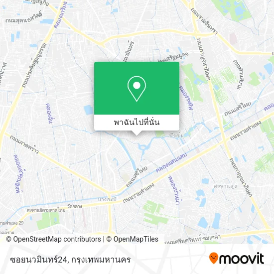 ซอยนวมินทร์24 แผนที่