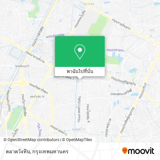 ตลาดวังหิน แผนที่