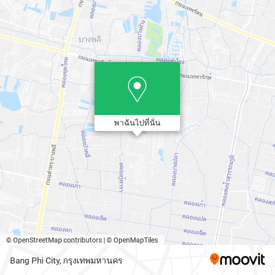 Bang Phi City แผนที่
