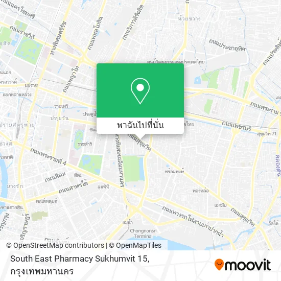 South East Pharmacy Sukhumvit 15 แผนที่
