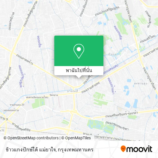 ข้าวแกงปักษ์ใต้ แม่ยาใจ แผนที่