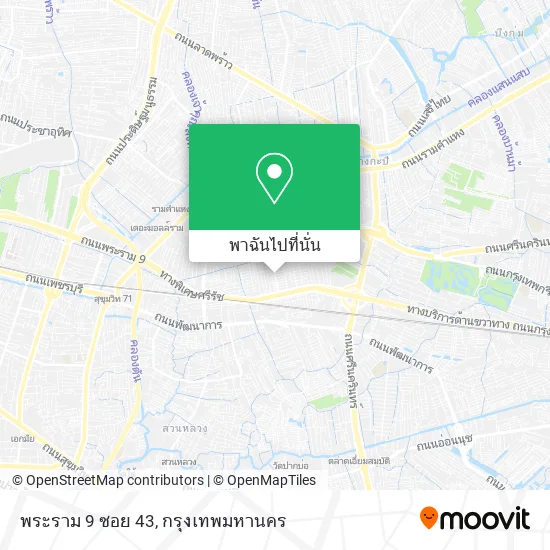 พระราม 9 ซอย 43 แผนที่