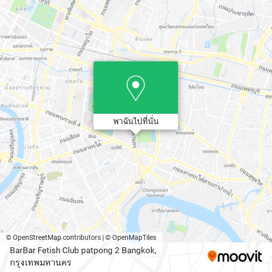 BarBar Fetish Club patpong 2 Bangkok แผนที่