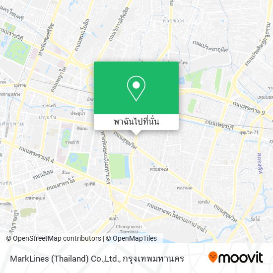 MarkLines (Thailand) Co.,Ltd. แผนที่