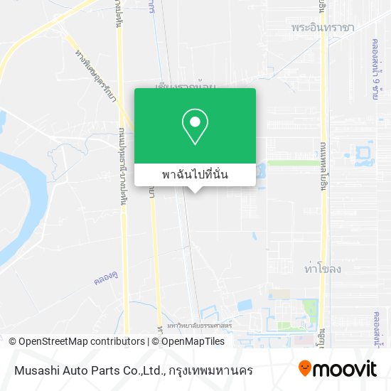 Musashi Auto Parts Co.,Ltd. แผนที่