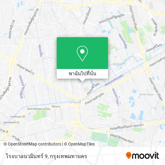 โรงบาลนวมินทร์ 9 แผนที่