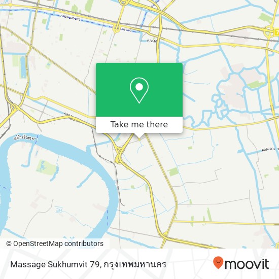 Massage Sukhumvit 79 แผนที่