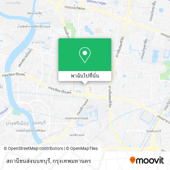 สถานีขนส่งนนทบุรี แผนที่