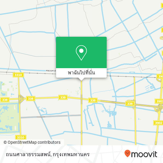 ถนนศาลาธรรมสพน์ แผนที่