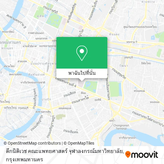 ตึกนิติเวช คณะแพทยศาสตร์ จุฬาลงกรณ์มหาวิทยาลัย แผนที่
