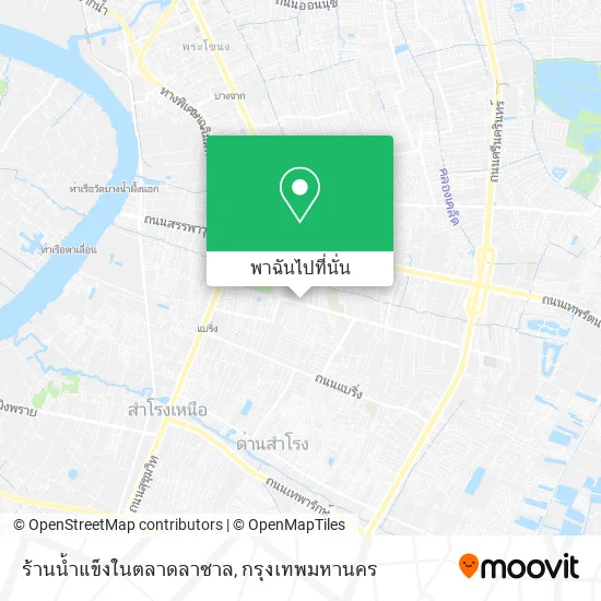 ร้านน้ำแข็งในตลาดลาซาล แผนที่