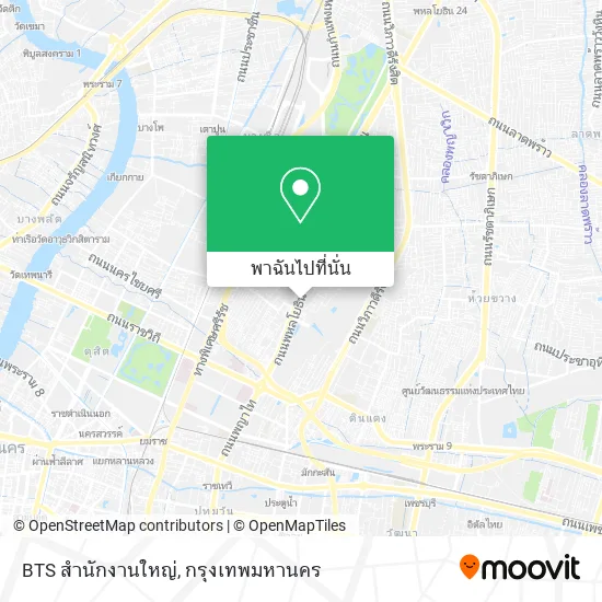BTS สำนักงานใหญ่ แผนที่