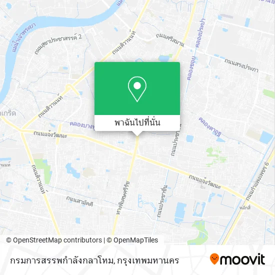 กรมการสรรพกําลังกลาโหม แผนที่