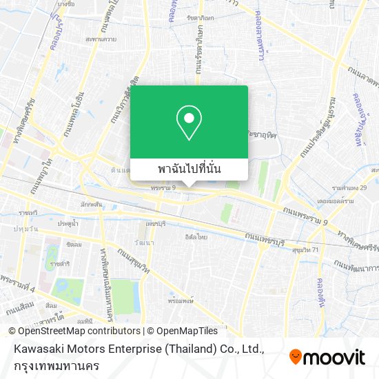 Kawasaki Motors Enterprise (Thailand) Co., Ltd. แผนที่