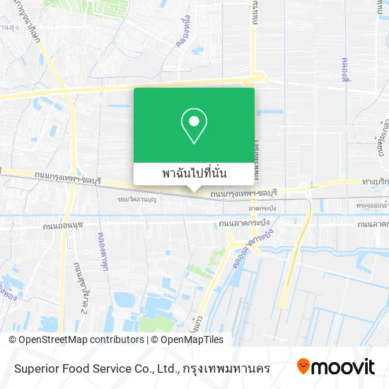 Superior Food Service Co., Ltd. แผนที่